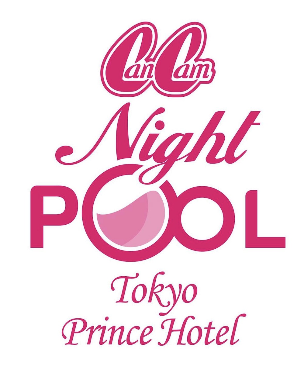 CanCam×Tokyo Prince Hotel Night Pool logo