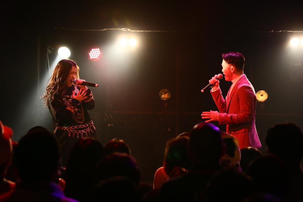 Meik（メイク）／2018年12月21日、渋谷 Club Asiaにて開催したChristmas LIVEにて。