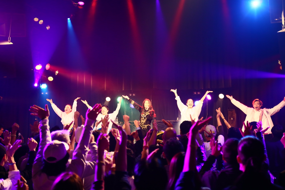 Meik（メイク）／2018年12月21日、渋谷 Club Asiaにて開催したChristmas LIVEにて。