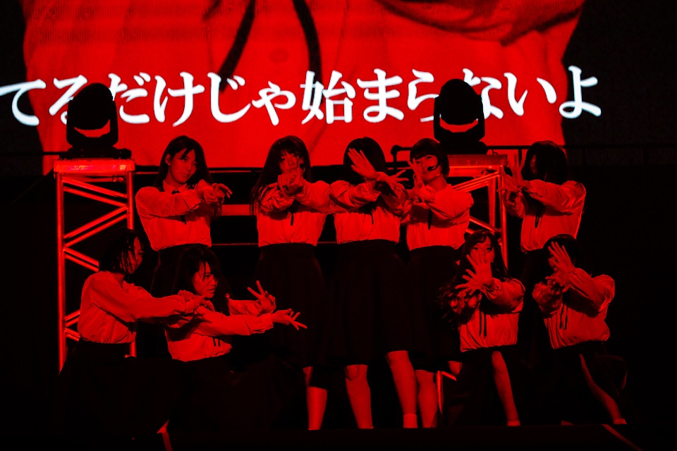 欅坂46二期生単独イベント「おもてなし会」（2019年4月28日、東京・武蔵野の森総合スポーツプラザメインアリーナにて）