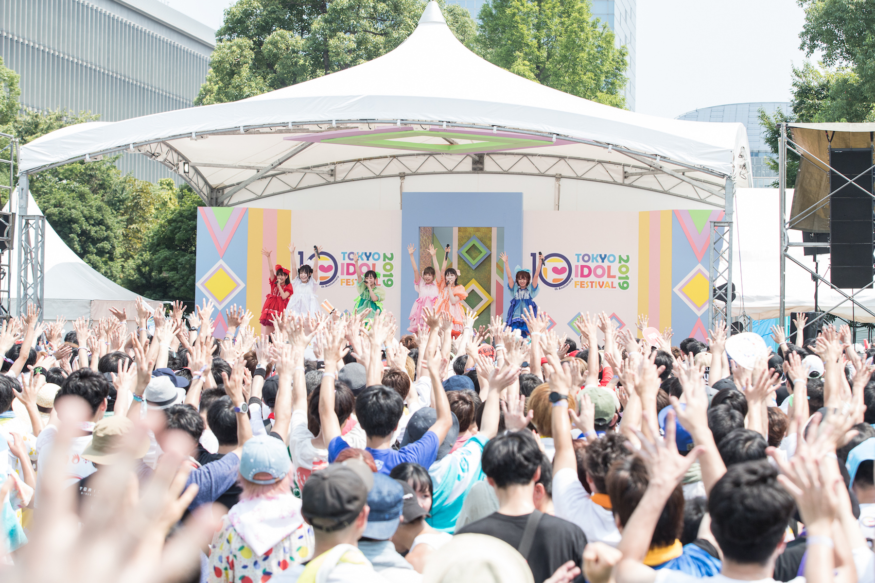 お祭り系アイドルFES☆TIVE、「TOKYO IDOL FESTIVAL2019」