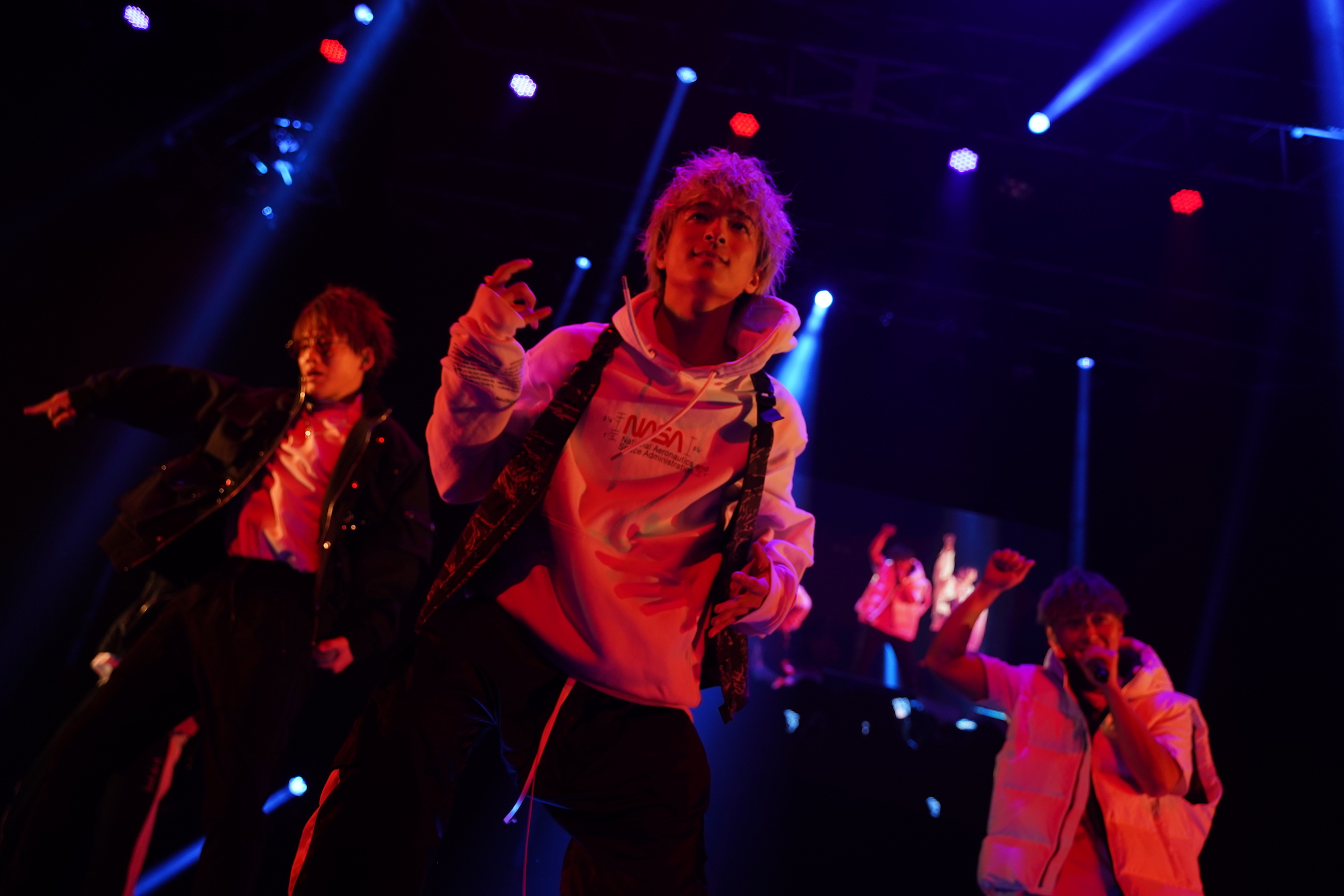 Da-iCE（ダイス）／2019年11月17日、「AGESTOCK2019 in TOKYO DOME CITY HALL」でのライブにて／撮影：ACTRESS PRESS編集部