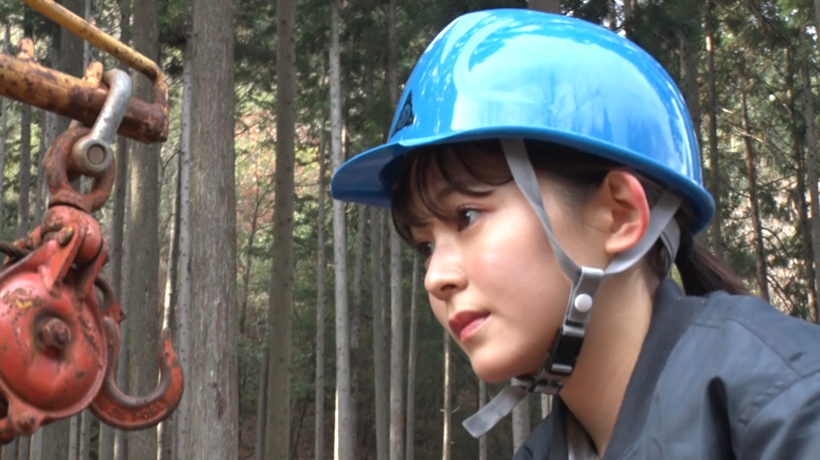 久間田琳加、京都の高校で林業初体験！BACK TO SCHOOL！