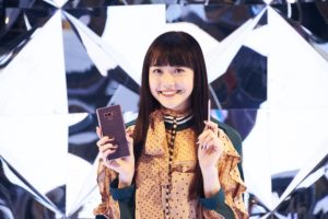 松井愛莉／Galaxy Studio Roppongi Hillsにて開催された「Galaxy Note9」を活用した「Galaxy Sessions」にて（2018年12月18日）