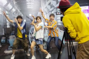 秋山ゆずき（女優）／J:COM Wonder Studioにて開催された映画「カメラを止めるな！」トーク・ライブショーにて（2018年12月1日）