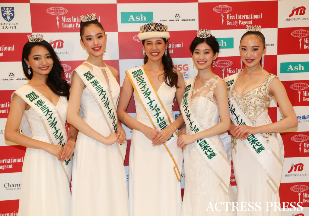 ミス インターナショナル日本代表選出大会 日本一の美女が決定 順位 全 入賞者掲載 Actress Press