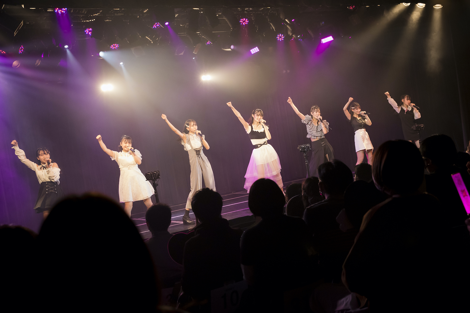 NMB48　吉田朱里プロデュース・7期生研究公演「Will be idol」にて（2020年11月21日、NMB48劇場にて）