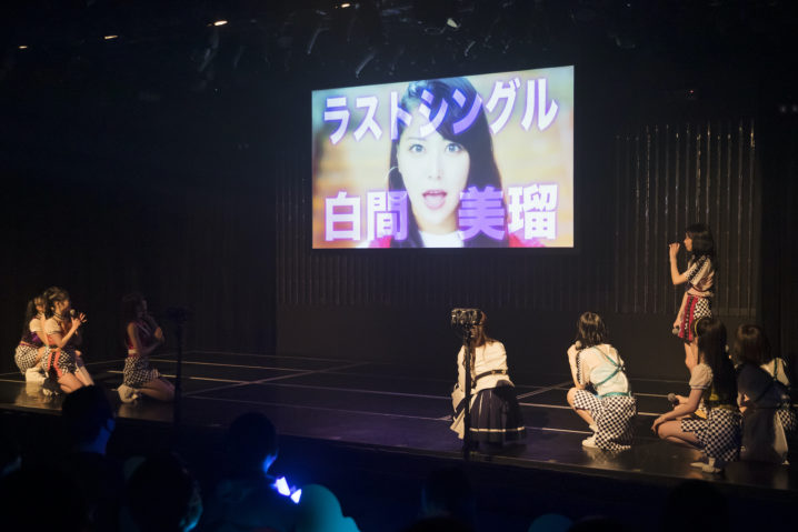 「白間美瑠プロデュース『大阪魂、捨てたらあかん』公演」初日公演にて（2021年4月19日、NMB48劇場）。(c)NMB48