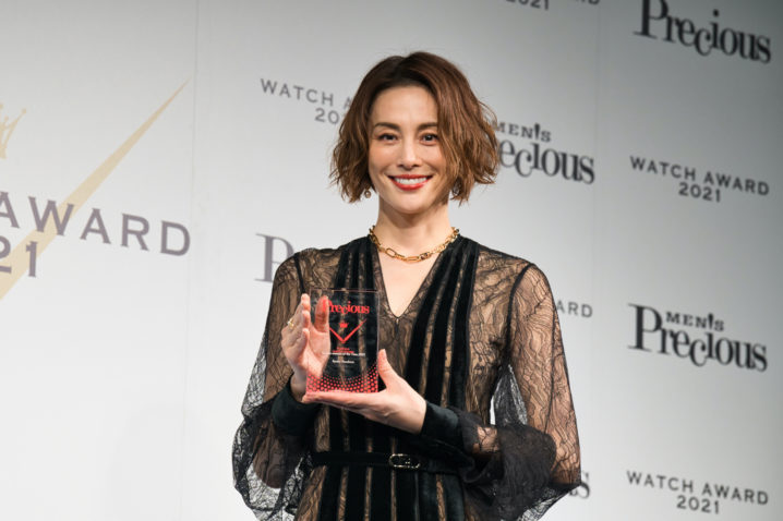 女優・米倉涼子（よねくらりょうこ／女優）Precious WATCH AWARD「時の人」を受賞！ACTRESS PRESS