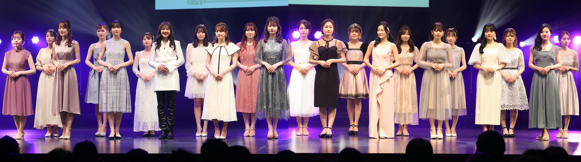 『MISS OF MISS CAMPUS QUEEN CONTEST 2022 supported by ACNAL』（ミスオブミスキャンパスクイーンコンテスト）ファイナリスト22名