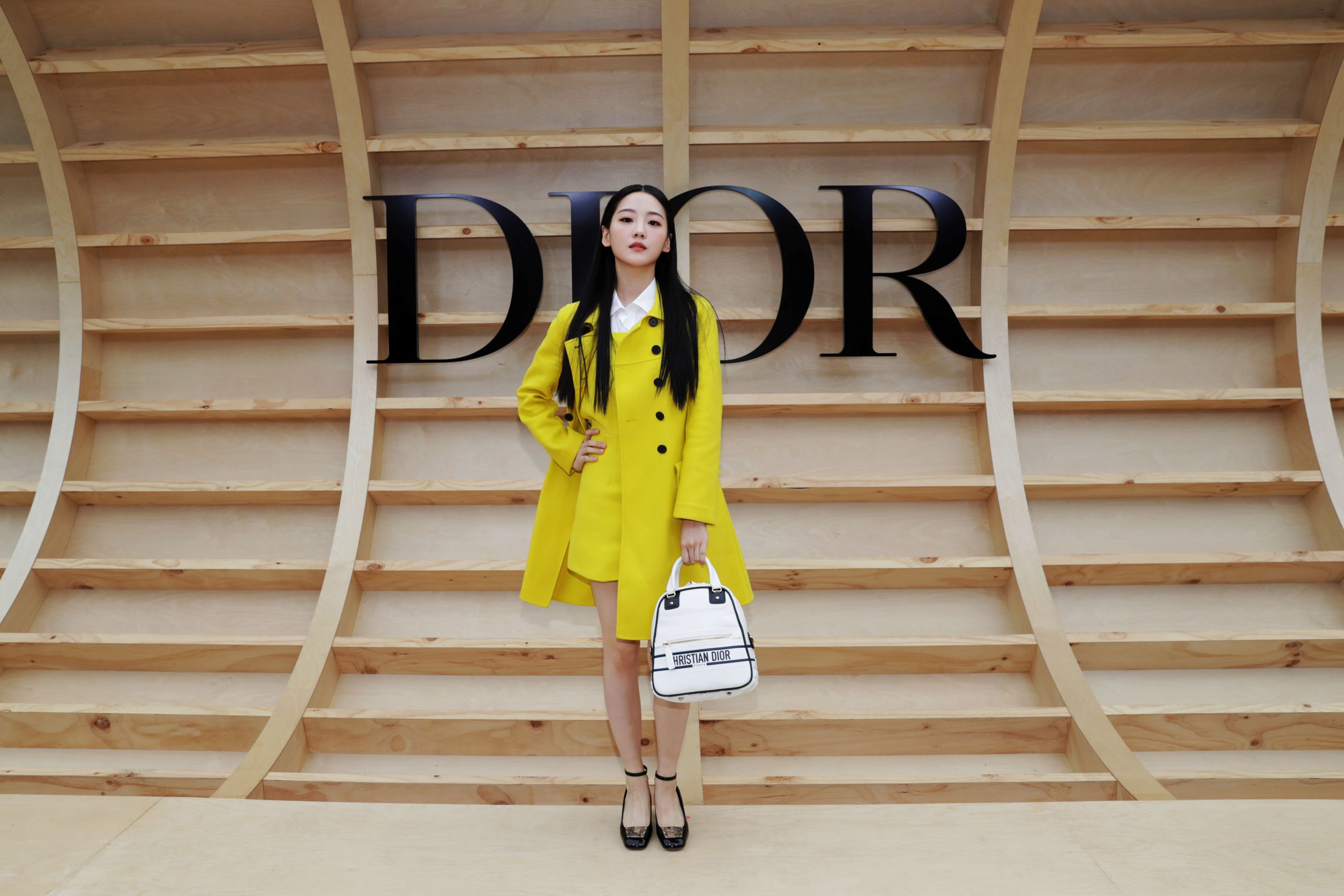 女優のチョ・イヒョン（Yihyun Cho）／【DIOR】フォール 2022 ウィメンズ コレクションのショー in ソウル（2022年4月30日）