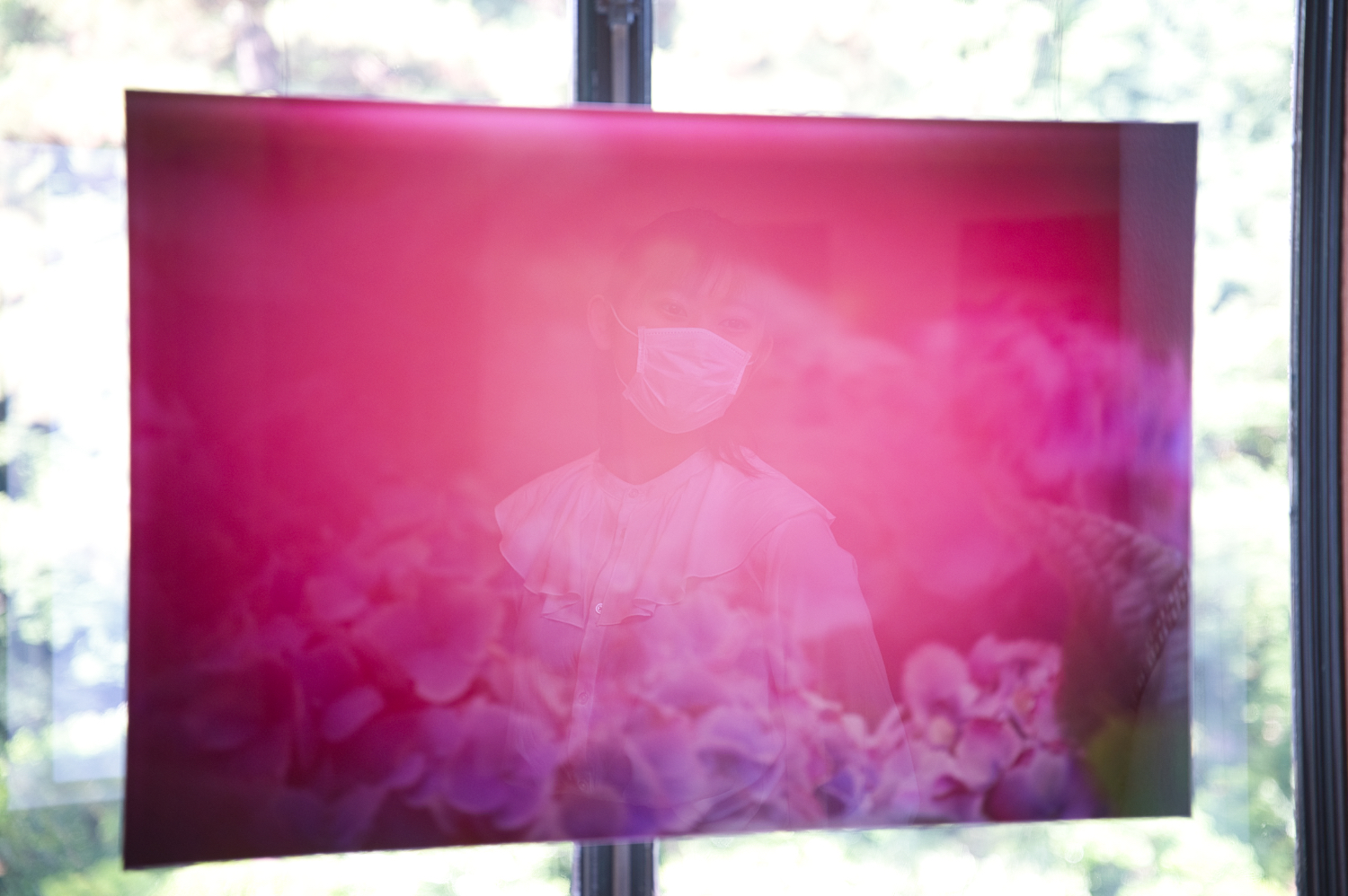 「蜷川実花（にながわ みか）瞬く光の庭」展のプレス内覧会