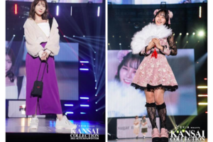 柏木由紀 なえなの in 関西コレクション