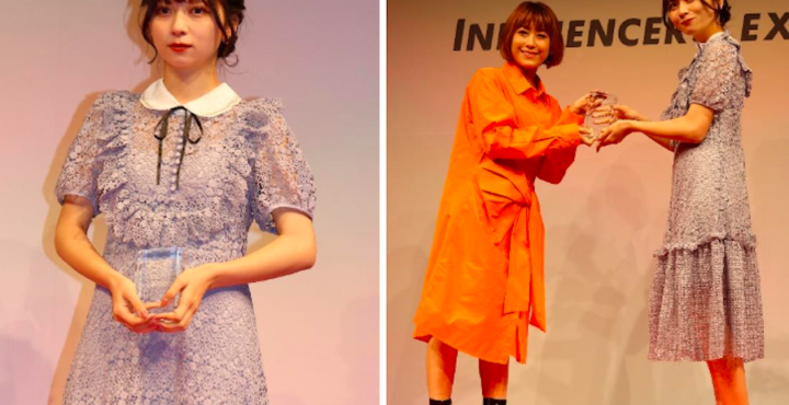 『INFLUENCER’S AWARD』ビューティー・ファッション部門はnanako（ななこ）が受賞