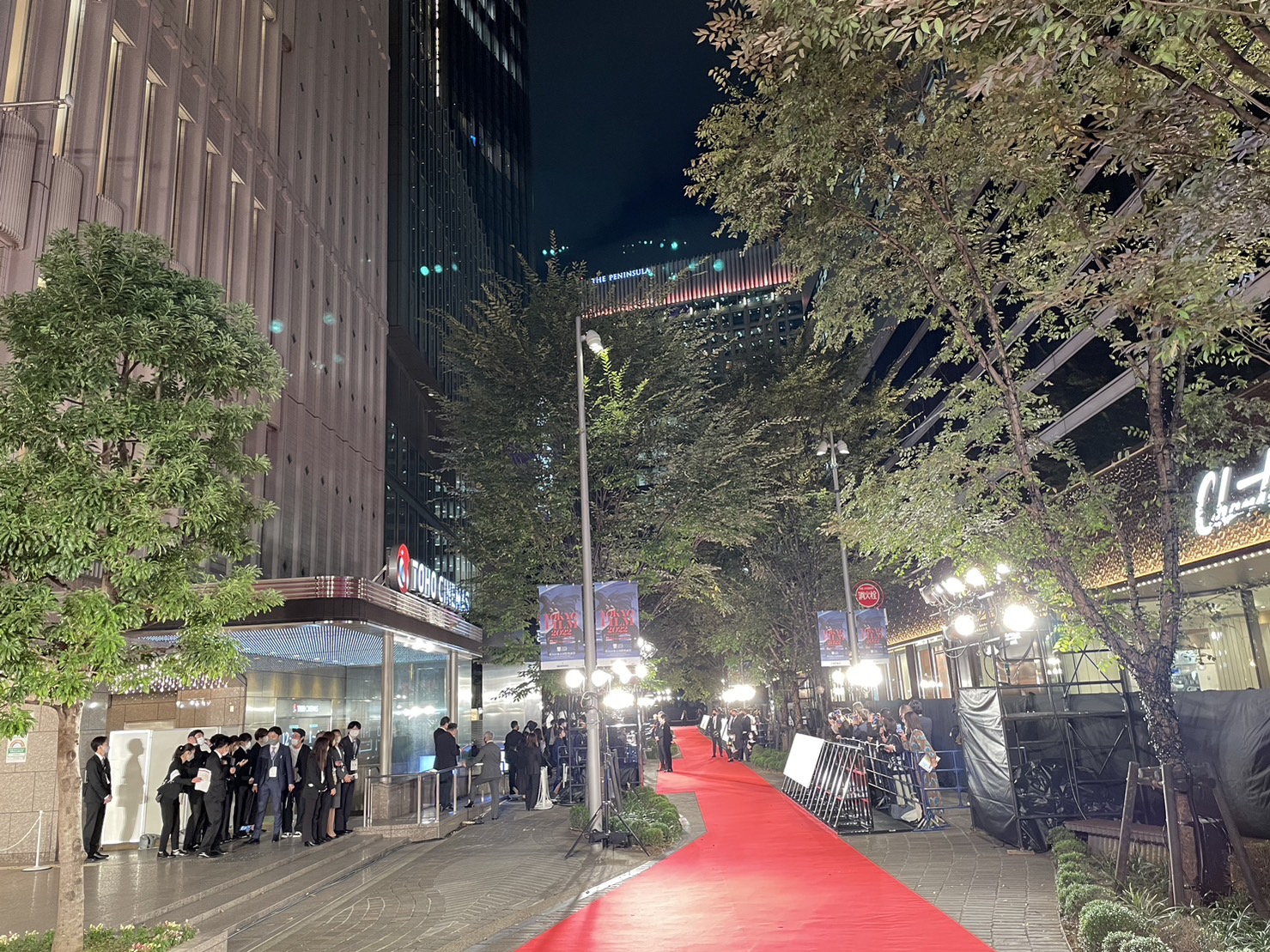 レッドカーペット 東京国際映画祭