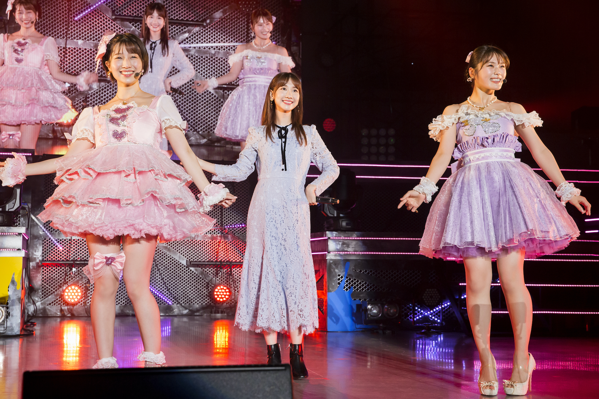 AKB48柏木由紀 & NMB48 12th Anniversary LIVE ／2022年10月15日、東京・日比谷野外大音楽堂にて。