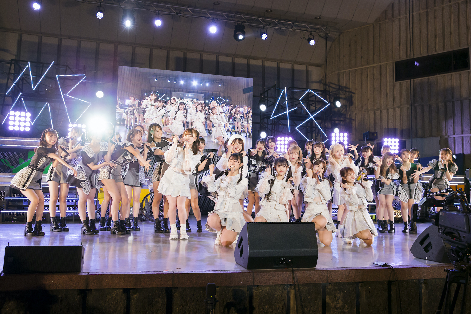NMB48 12th Anniversary LIVE ／2022年10月15日、東京・日比谷野外大音楽堂にて。