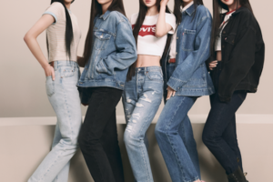 NewJeans(ニュージーンズ)Minji（ミンジ）、Hanni（ハニ）、Danielle（ダニエル）、Haerin（ヘリン）、Hyein（ヘイン）のメンバー.Levi’s®（リーバイス）のグローバルアンバサダー