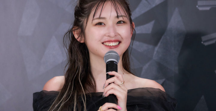 ”ゆうちゃみ”こと古川優奈／2023年4月14日、東京都内で開催されたグローバルメイクアップブランド『KATE（ケイト）』新商品発表会「KATE＠TOKYO PR STAGE」にて。