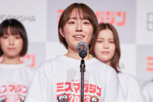 井手 美希（いで みき）©ミスマガジン2023 ベスト16お披露目イベント（2023年5月9日,東京渋谷 セルリアンタワーにて）ACTRESS PRESS