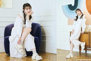 雑賀サクラがFILAの新作ABC-MART限定サンダルのモデル