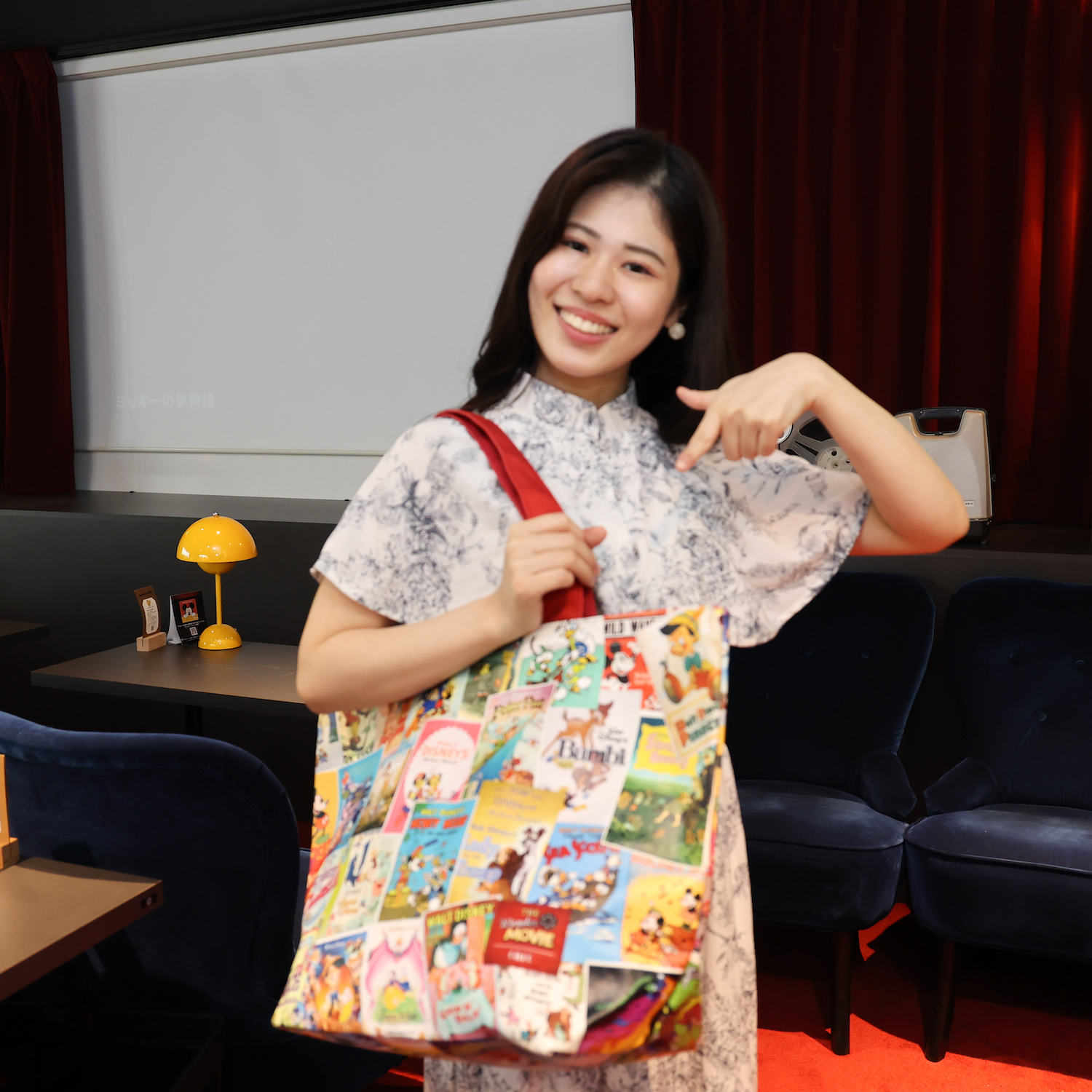 下津心夢 (ACTRESS PRESS REPORTER) in 『The Wonder Movie CAFE』 