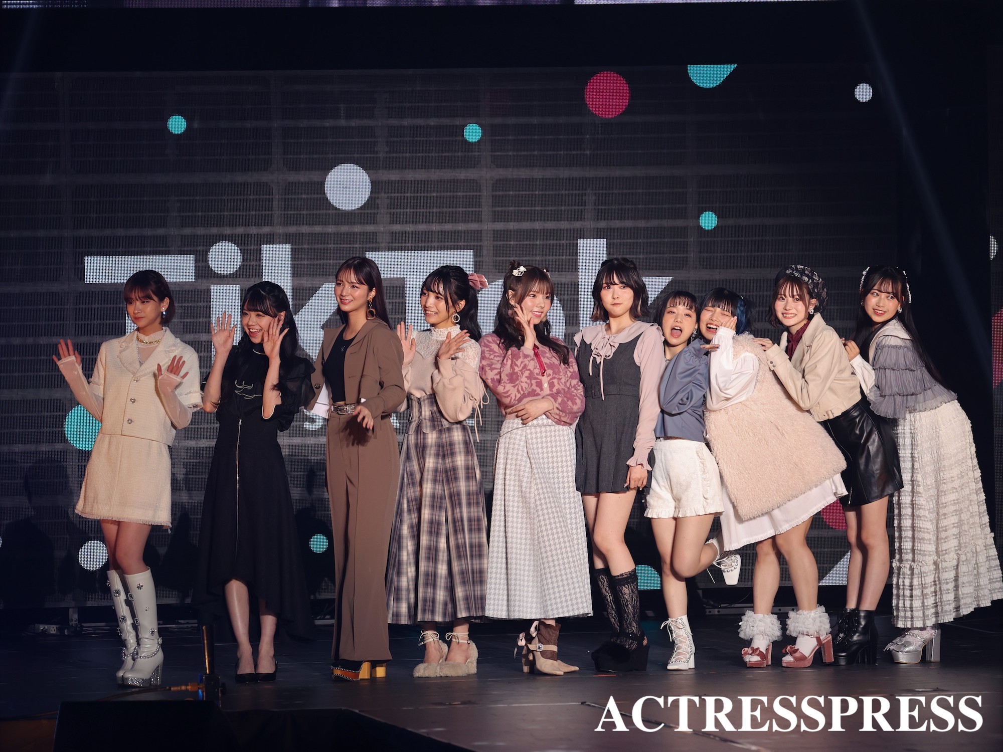 FRUITS ZIPPER ／Ririmew STAGE in IDOL RUNWAY COLLECTION Supported by TGC. ACTRESS PRESS