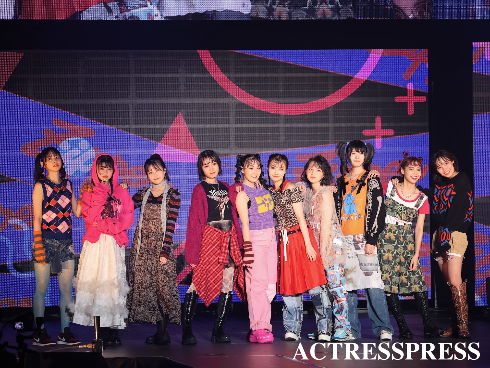 FRUITS ZIPPER ／Ririmew STAGE in IDOL RUNWAY COLLECTION Supported by TGC. ACTRESS PRESS
