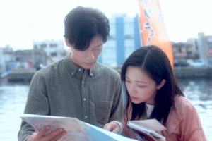 秋谷百音＆木原勝利. 映画『東京遭難』