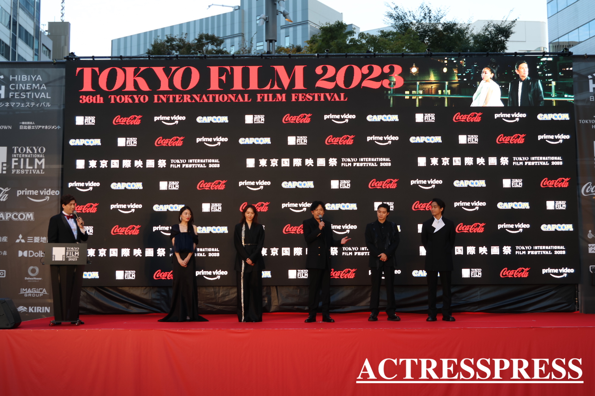 第36回東京国際映画祭 レッドカーペット