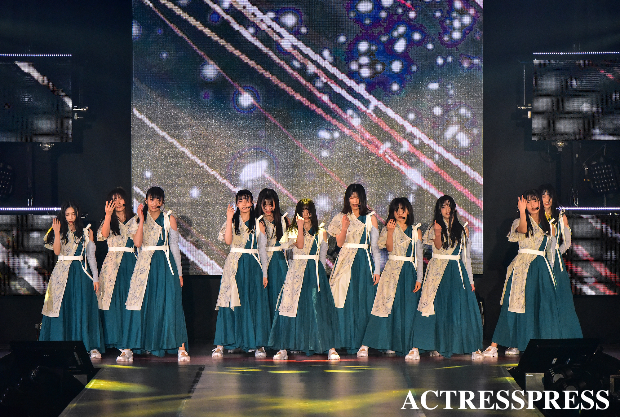 櫻坂46／幕張メッセにて開催された『Rakuten GirlsAward 2023 AUTUMN/WINTER（ガールズアワード）』にて。