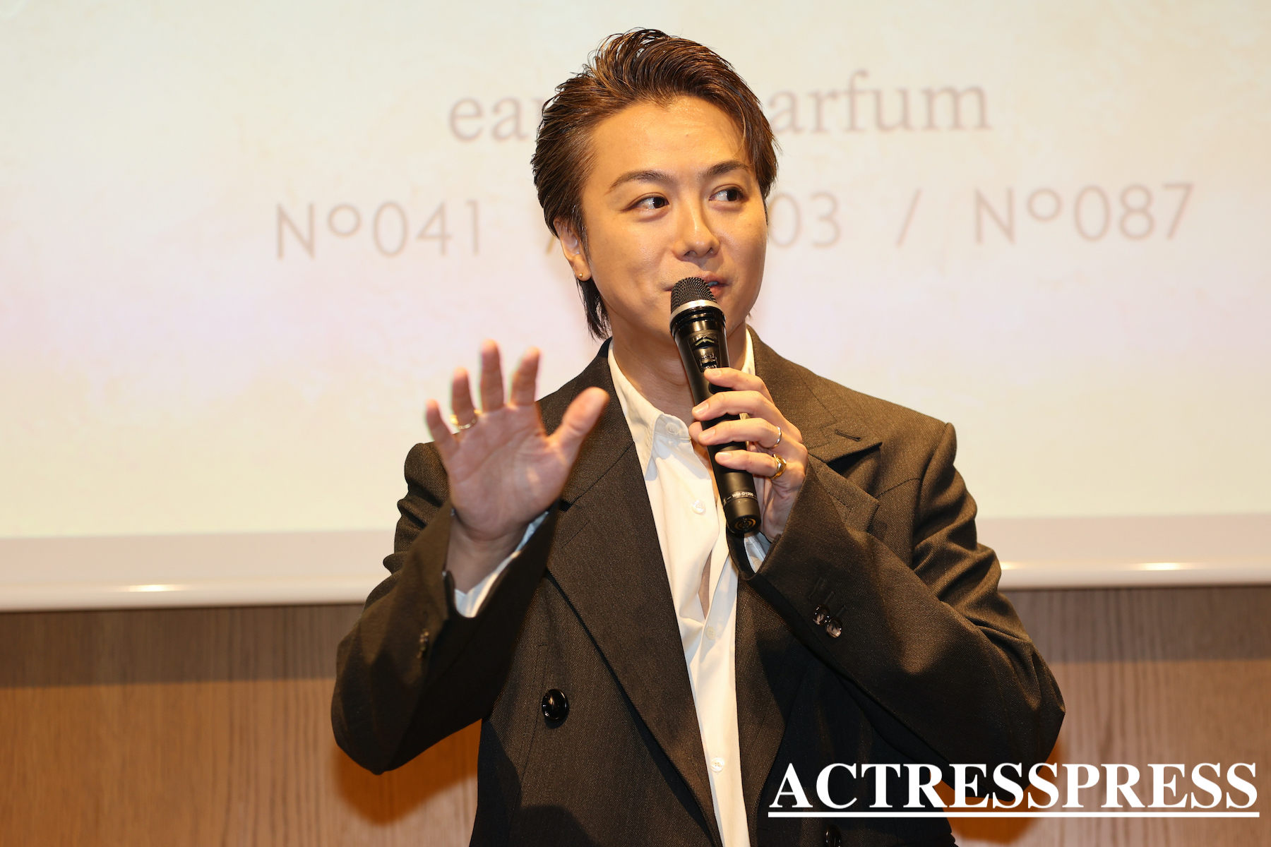 EXILE TAKAHIRO IN 『FRAGRANCE DAY 2023』（フレグランス）.ACTRESS PRESS（アクトレスプレス）2023年11月7日