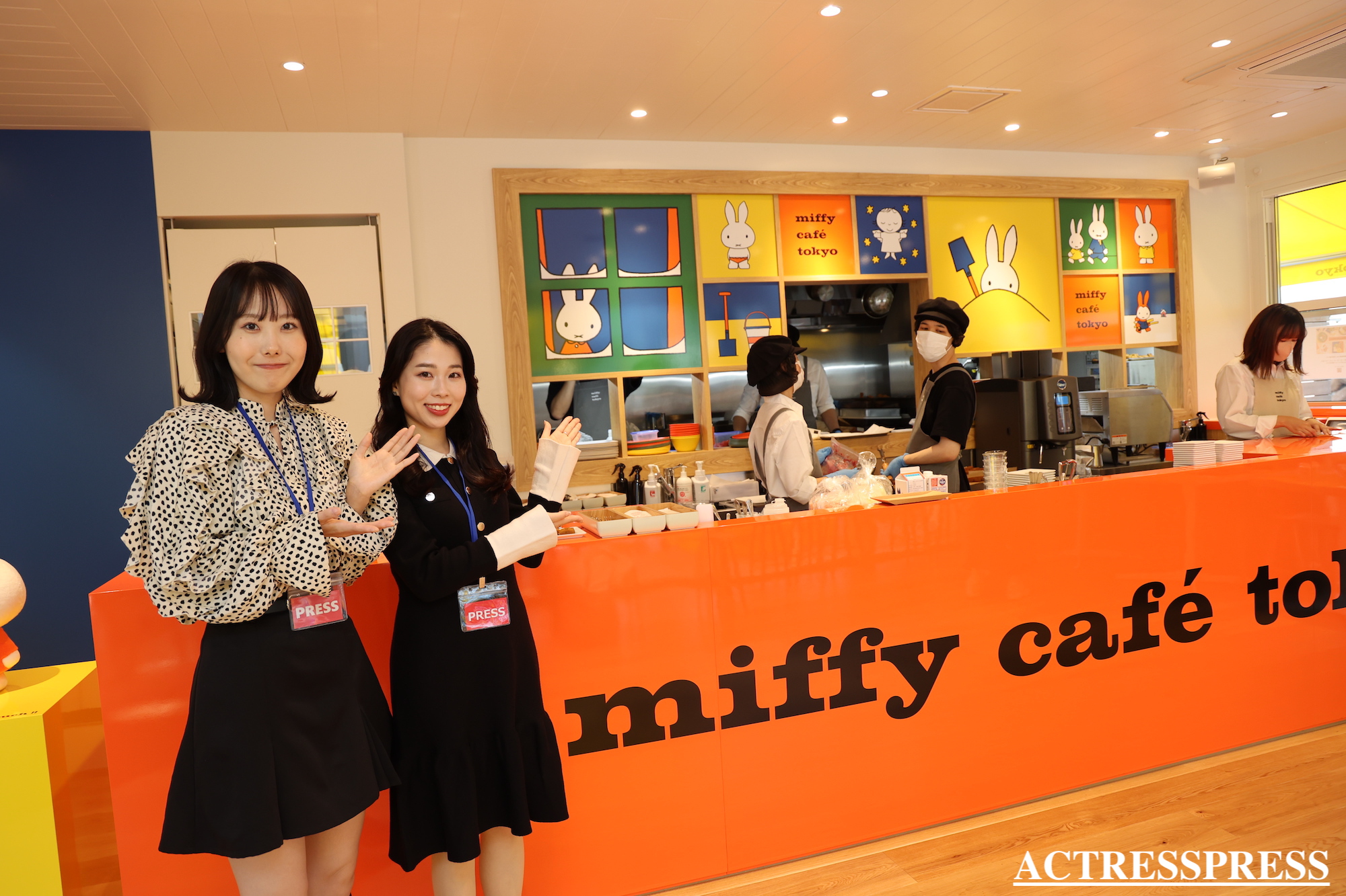miffy café tokyo（ミッフィーカフェ トーキョー）​​代官山駅【Reporter：増田ほの香、國近奈旺（ACTRESS PRESS（アクトレスプレス）】