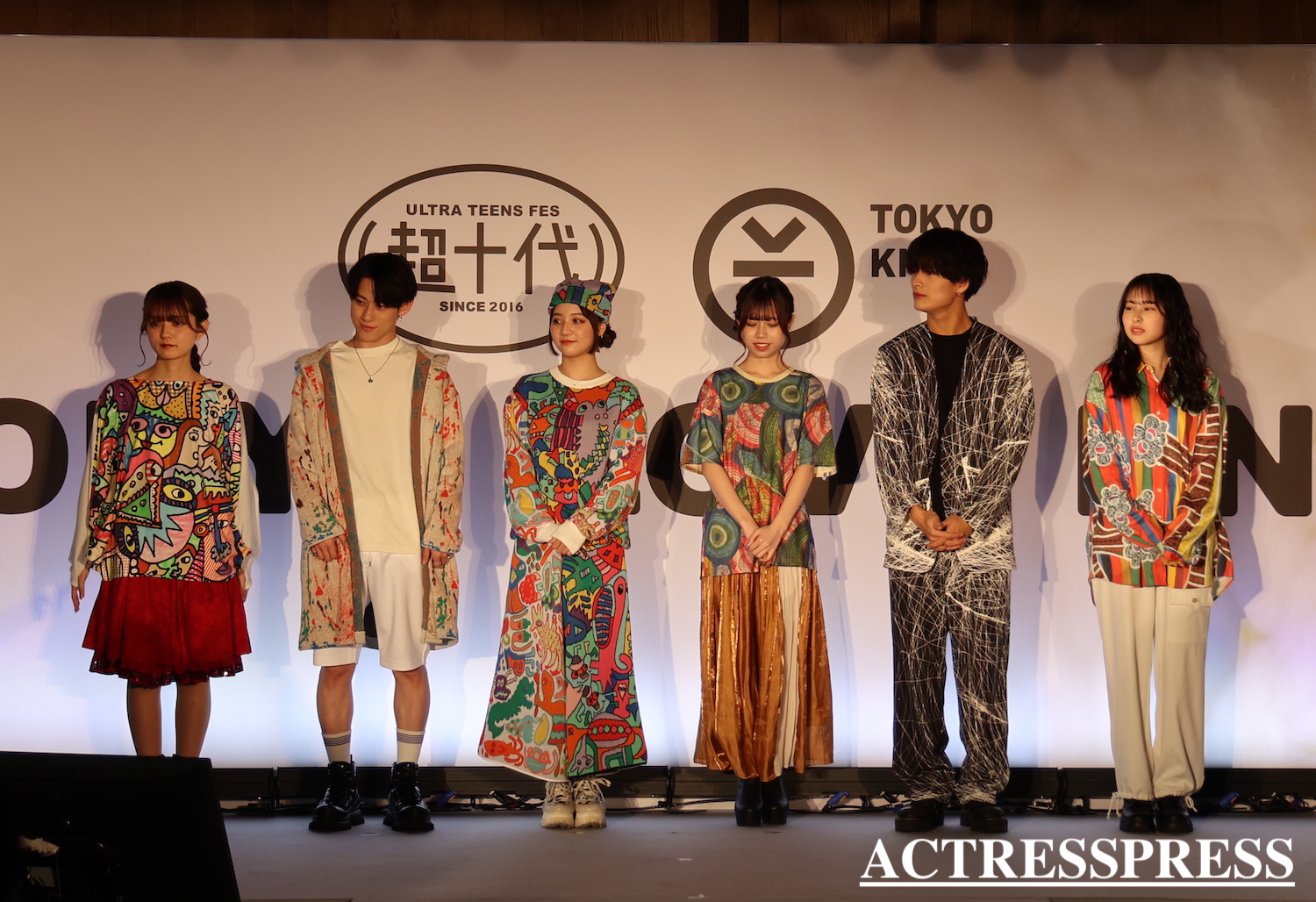 『TOKYO KNIT』×『超十代』ファッションショー『TOKYO LOVE KNIT』開催。実熊瑠琉、内山優花、植村颯太、本望あやか、りゅうと、沢田京海（トメィトゥ）が出演