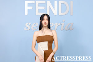 TWICE・MINA／2024年3月25日、ポップアップストア「FENDI selleria (フェンディ セレリア)」オープニングイベントにて。ACTRESS PRESS