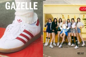 K-POPガールズグループ・BABYMONSTER、adidas Originals「GAZELLE」をまとう!!