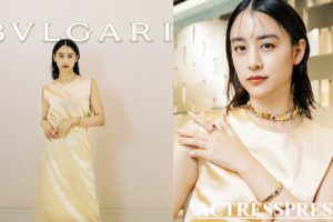 山本美月／ブルガリ ポップアップストアにて。2024年5月。ACTRESS PRESS