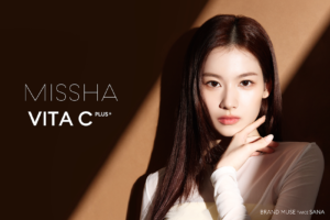 TWICE SANA、2024年も韓国コスメ「MISSHA」ブランドミューズに