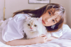 与田祐希（乃木坂46）、愛猫・大福との2ショット披露