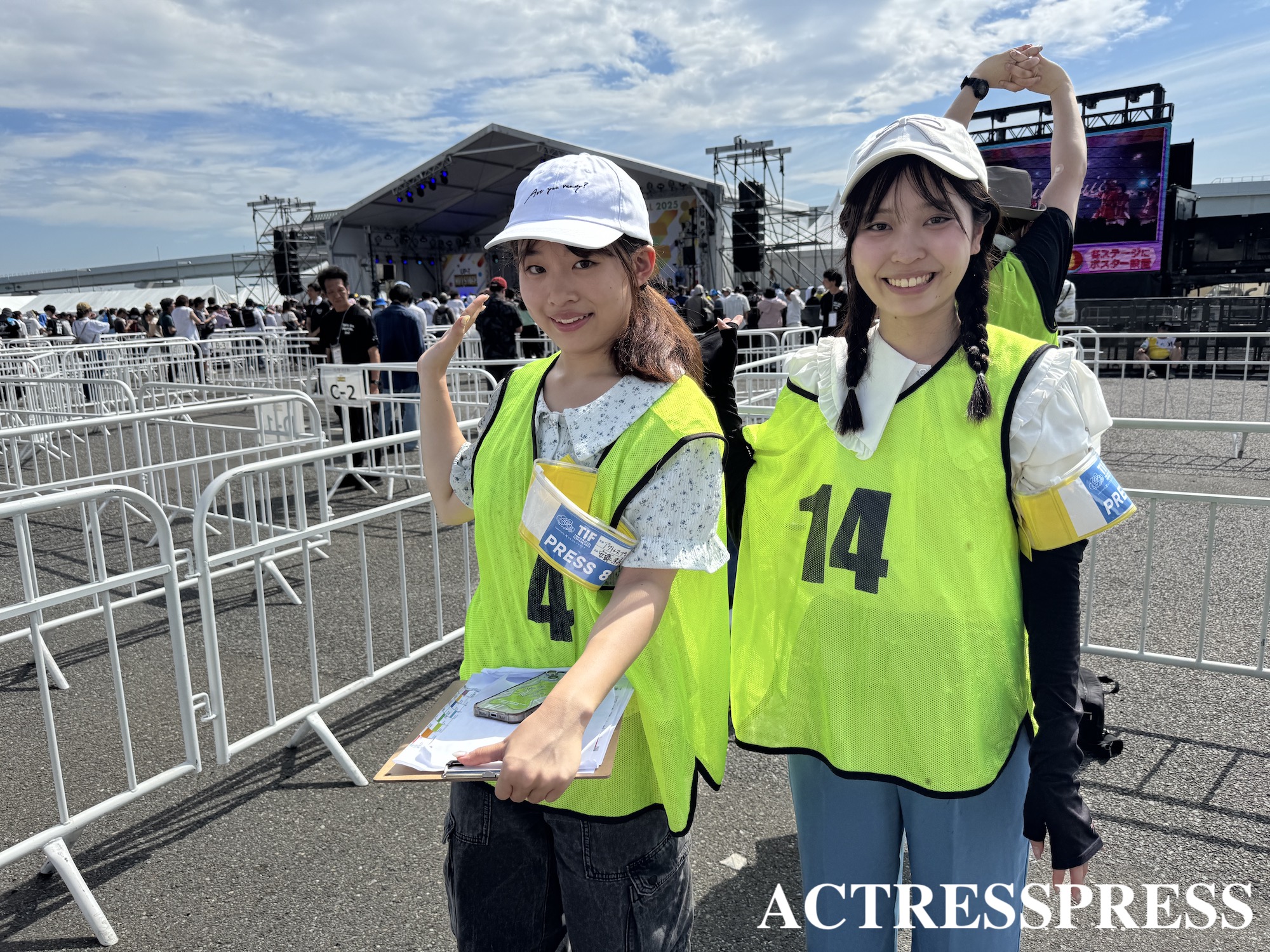 早川千鶴（早稲田大学）、安藤未來（法政大学）ACTRESS PRESS編集部 REPORTER 202508