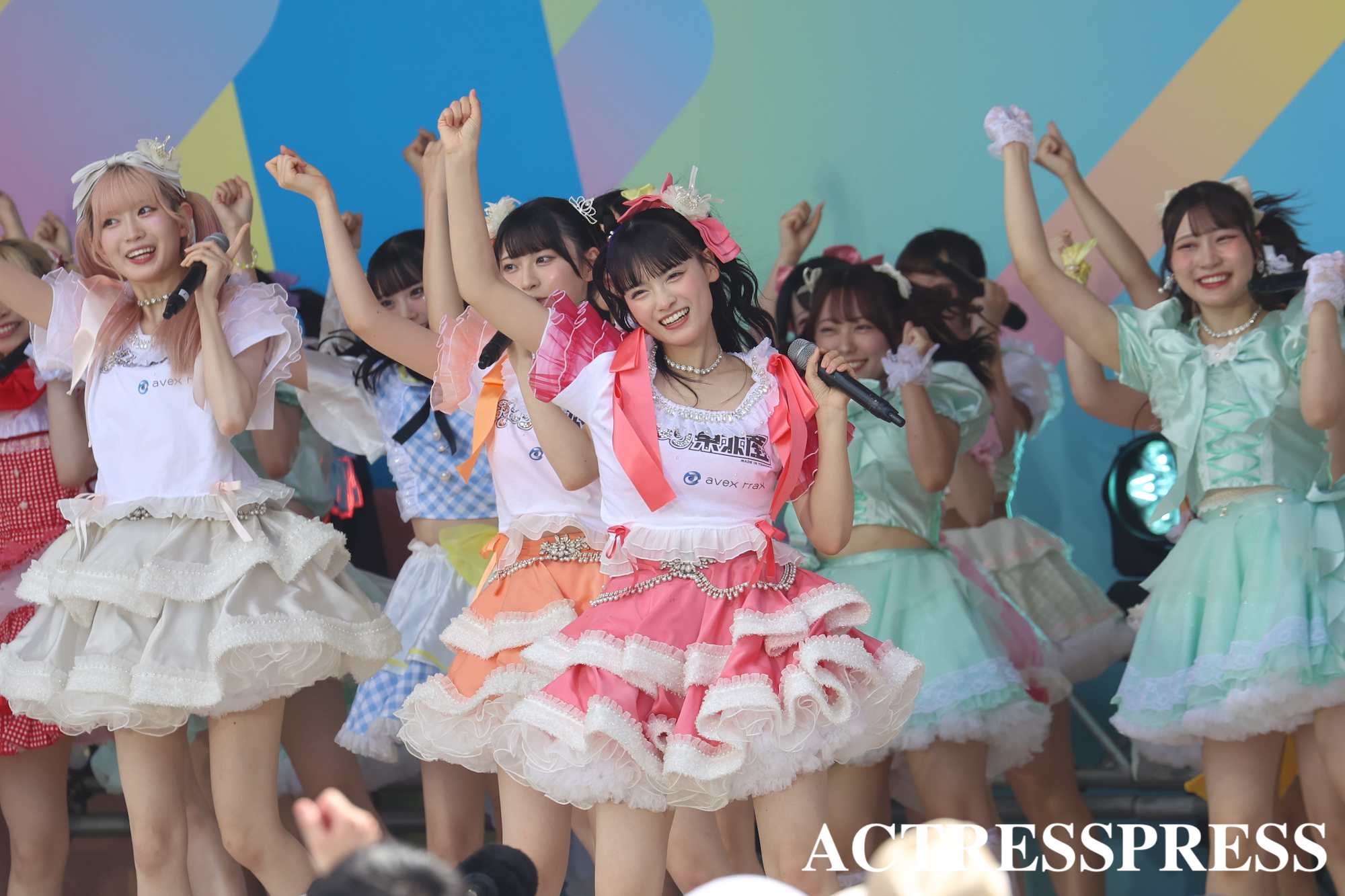 ＜TIF2025×UNIDOLステージ＞いぎなり東北産が総勢70名を超える女子大生とパフォーマンス！2025年8月.ACTRESS PRESS