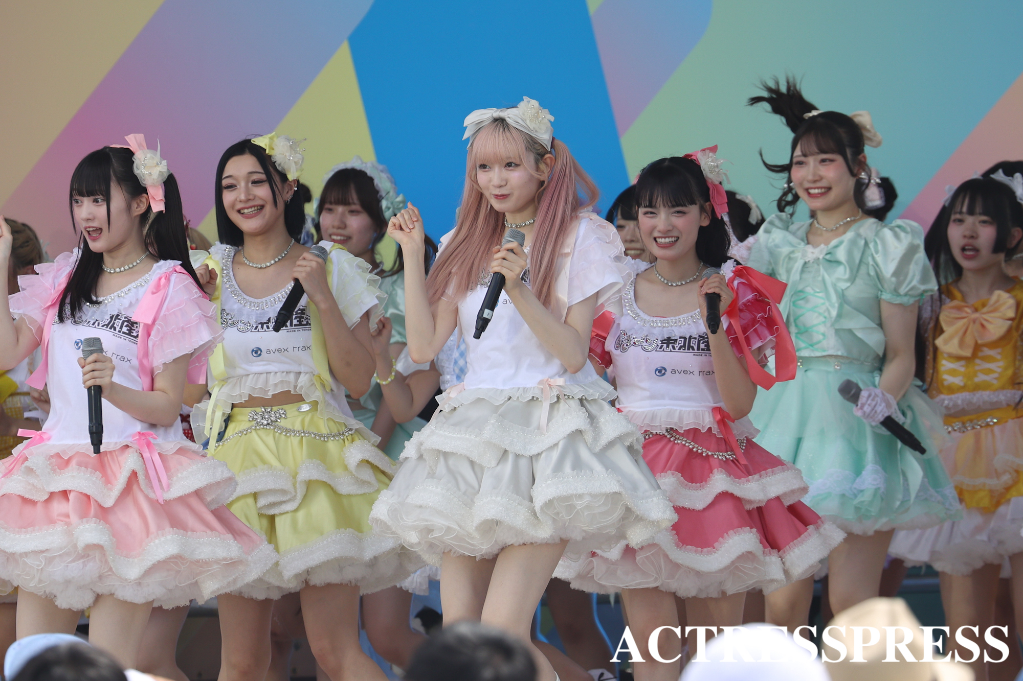 ＜TIF2025×UNIDOLステージ＞いぎなり東北産が総勢70名を超える女子大生とパフォーマンス！2025年8月.ACTRESS PRESS