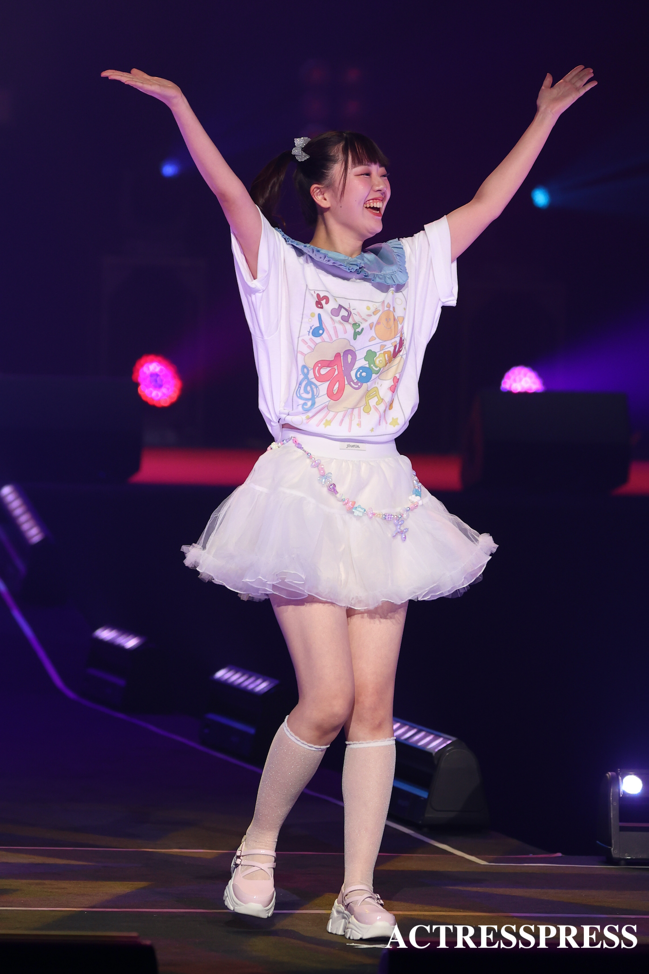 松尾優花（蛍@JAM EXPO 2025】UP-Tファッションステージ. ACTRESS PRESS