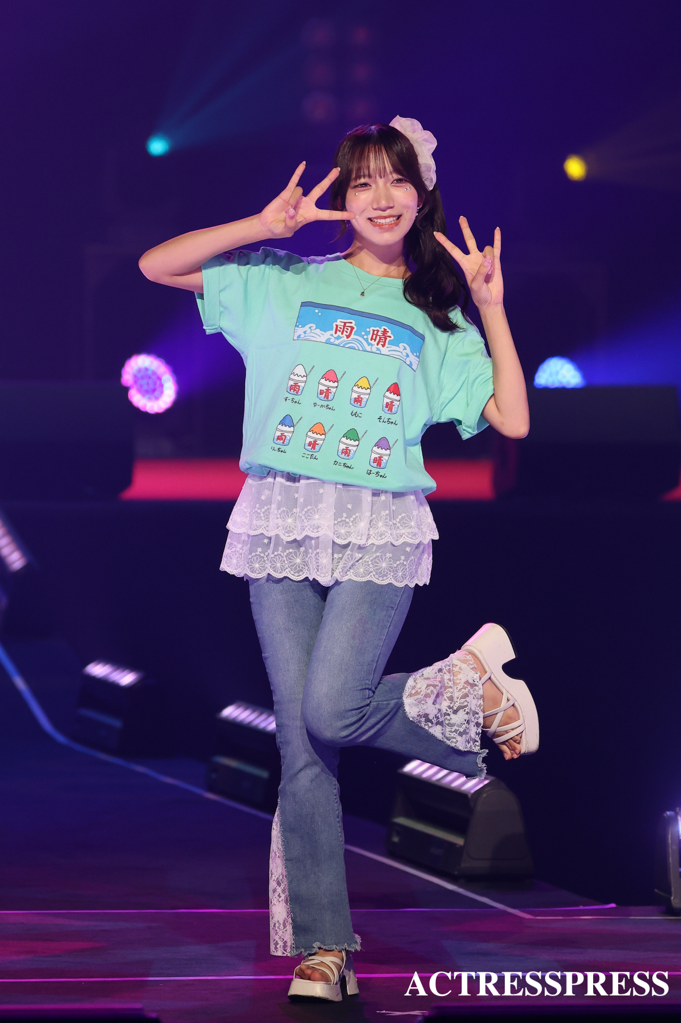 川咲晴（雨のち、ハレーション）@JAM EXPO 2025】UP-Tファッションステージ. ACTRESS PRESS