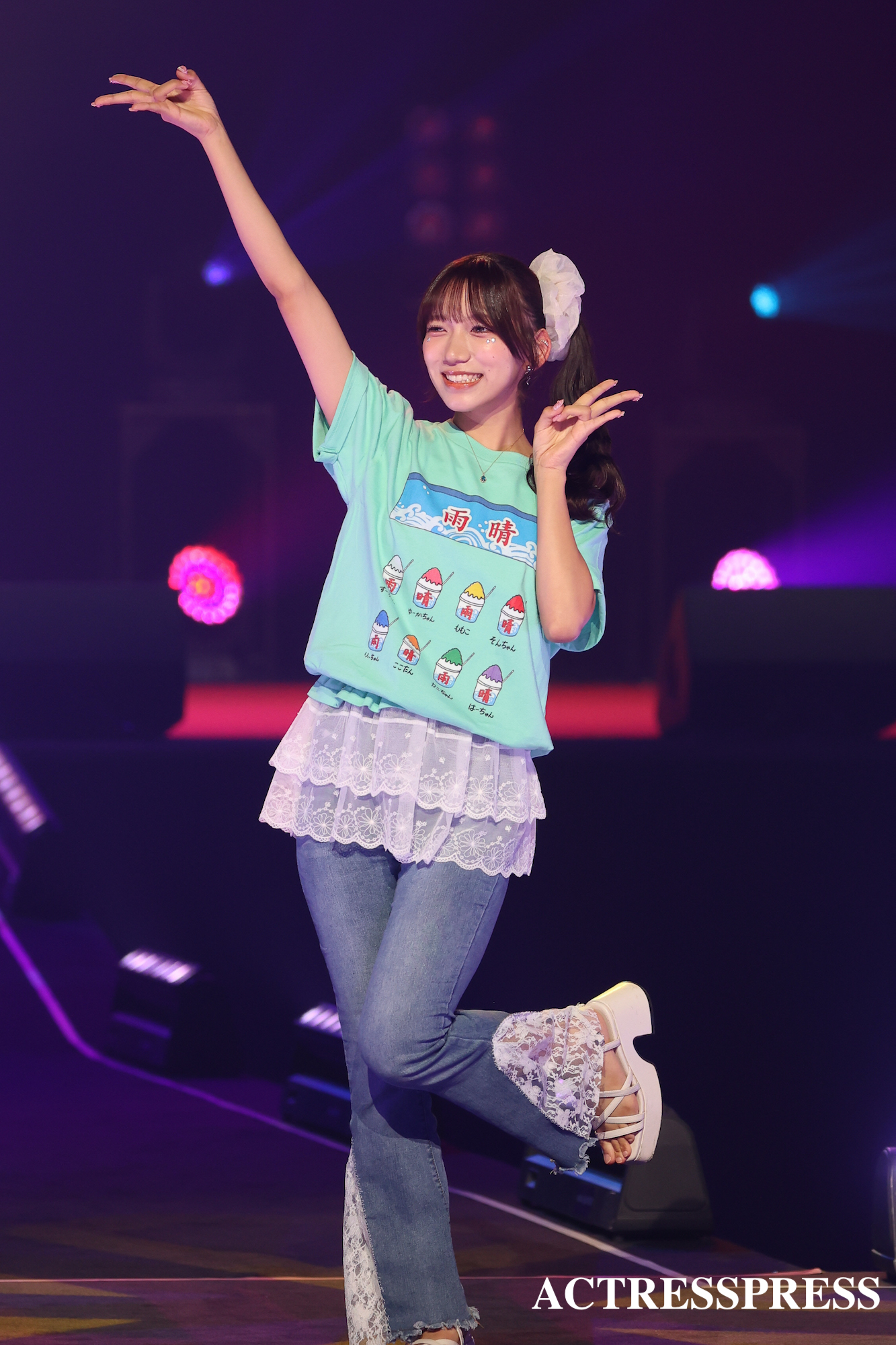 川咲晴（雨のち、ハレーション）@JAM EXPO 2025】UP-Tファッションステージ. ACTRESS PRESS