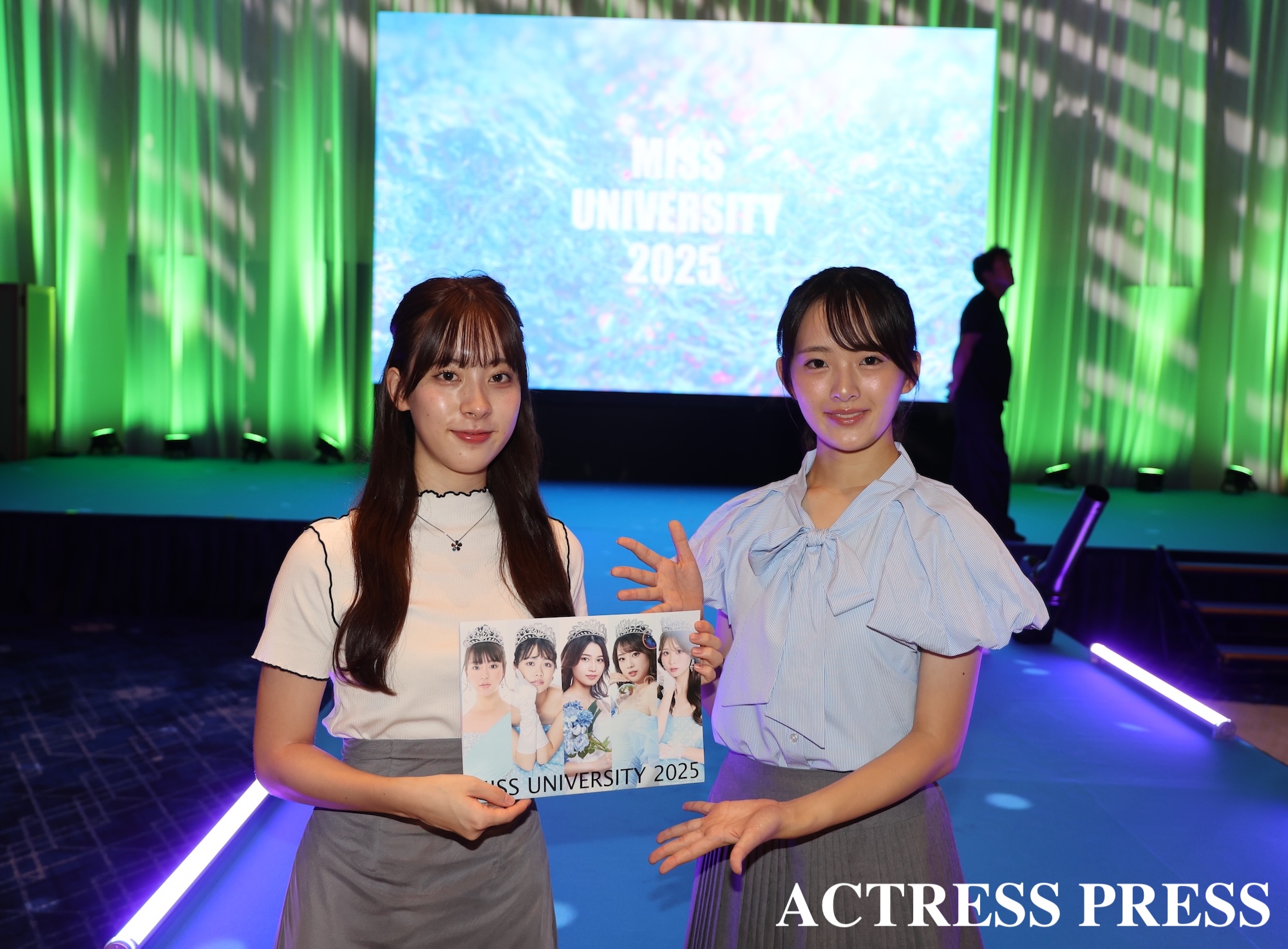 西小路心結(早稲田大学)、伊藤梨菜(慶應義塾大学)ACTRESS PRESS REPORTER(アクトレスプレス リポーター)