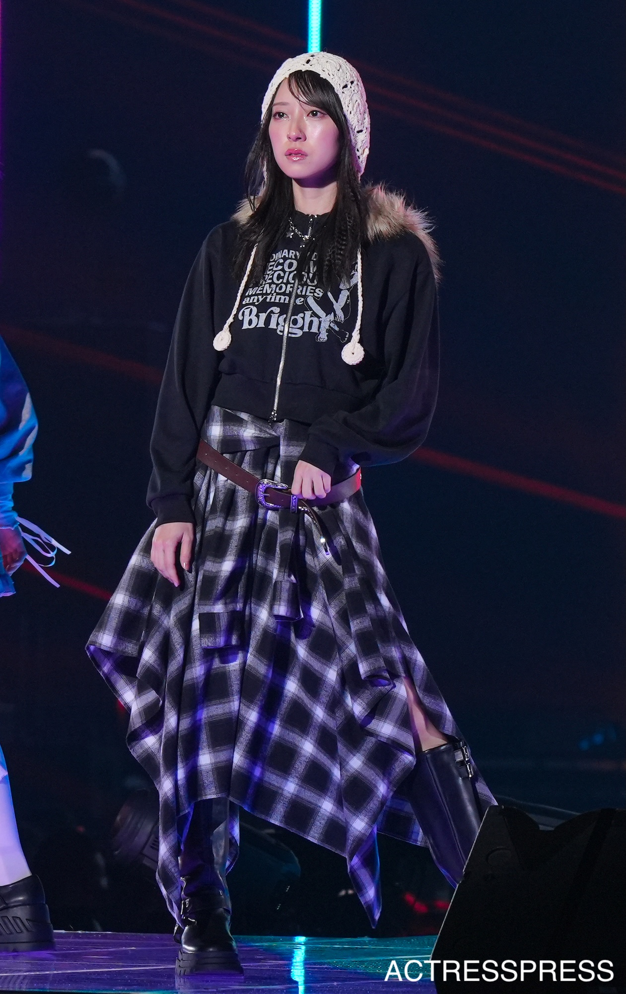 金村美玖（日向坂46）/2025年9月6日、さいたまスーパーアリーナにて開催のマイナビ TGC 2025 A/W(C)撮影；SHUN（ACTRESS PRESS編集部)