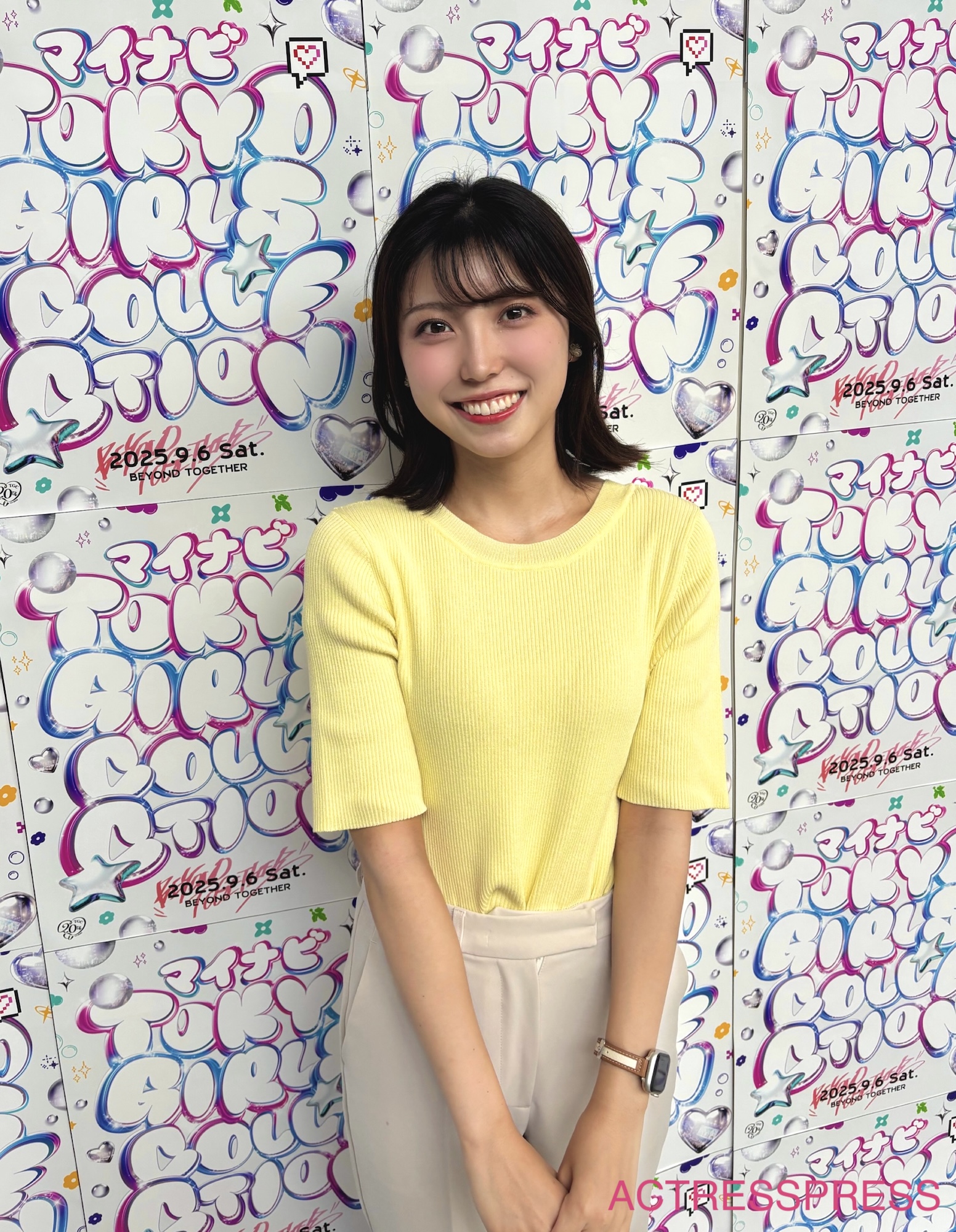 石原未彩/2025年9月6日、さいたまスーパーアリーナにて開催のマイナビ TGC 2025 A/Wにて。ACTRESS PRESS編集部
