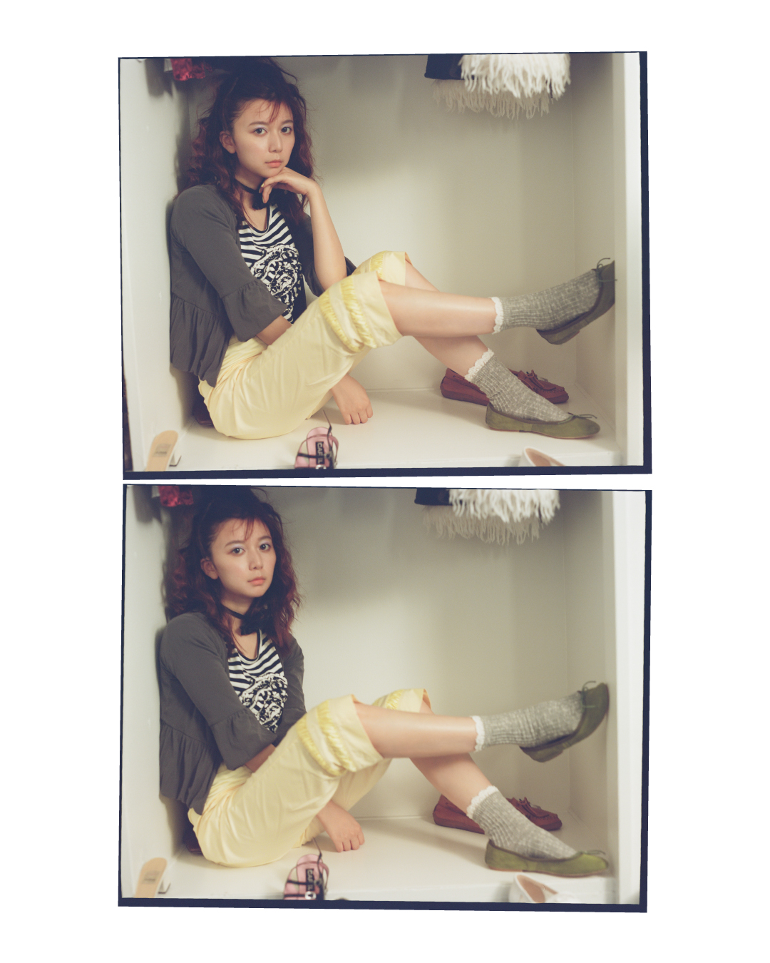 上白石萌歌（かみしらいし もか）靴下