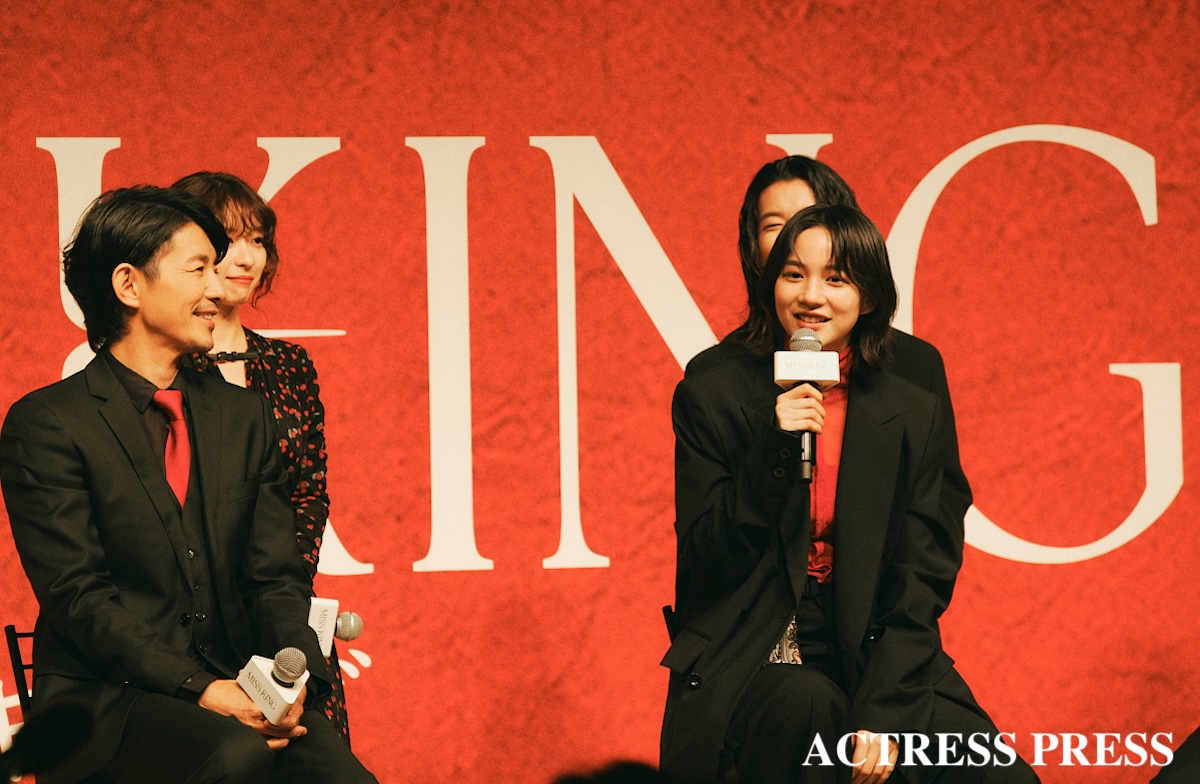 のん /ABEMAの新ドラマ『MISS KING / ミス・キング』のプレミアイベント.2025年9月